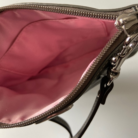 Silver Coach Wristlet - Picture 2 of 4